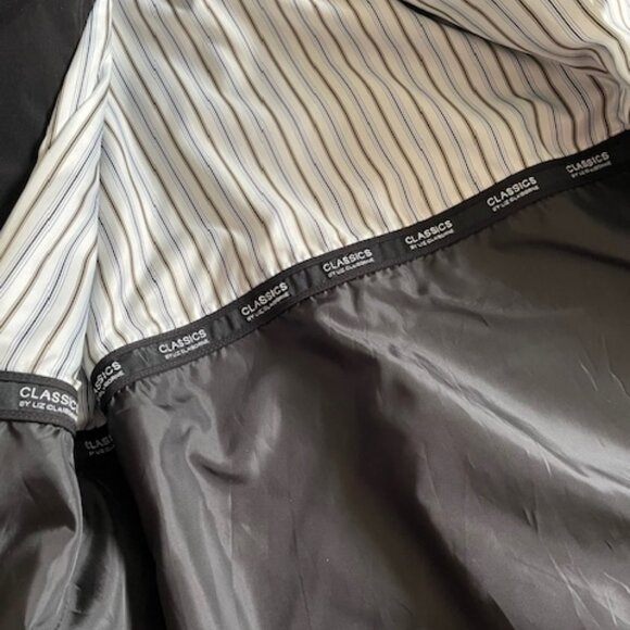 Liz Claiborne  Women’s Classic Hooded Outerwear Jacket  - Black/Tan  - Nw- Sze L - Picture 10 of 16